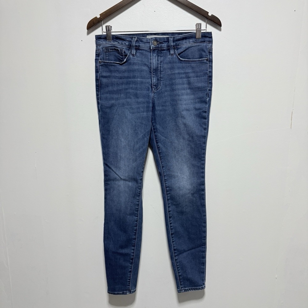 Athleta Jeans Womens 8 Skinny Medium Wash Ankle Length Stretch Denim